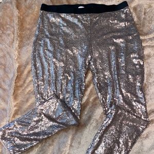 sequin party pants
